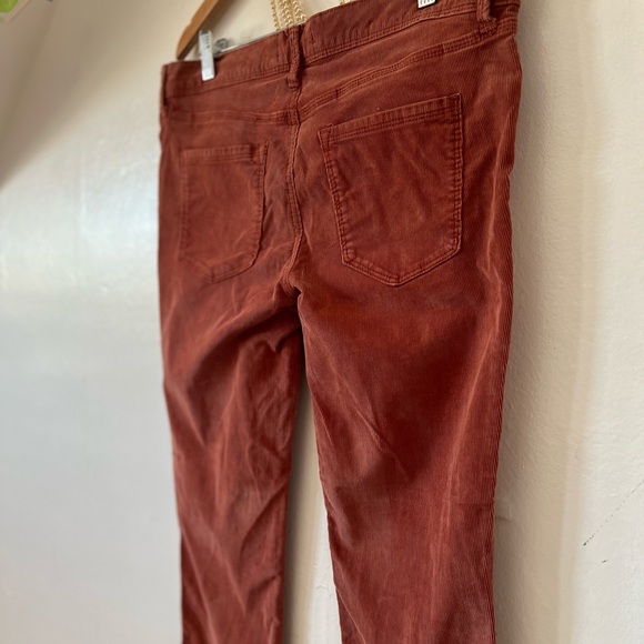 EUC Free People corduroys 29 cinnamon burnt orange spring transition 5 pocket - Picture 6 of 10